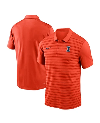 Nike Men's Orange Illinois Fighting Illini 2024 Sideline Victory Coaches Performance Polo