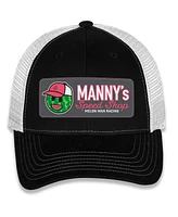 Checkered Flag Sports Men's Black/White Ross Chastain Manny's Speed Shop Adjustable Hat