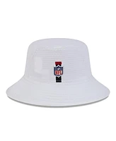 New Era Men's White Atlanta Falcons 2024 Nfl Training Camp Stretch Bucket Hat