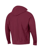 Champion Men's Garnet South Carolina Gamecocks Vault Late Night Reverse Weave Pullover Hoodie