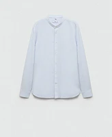 Mango Men's Linen Blend Shirt