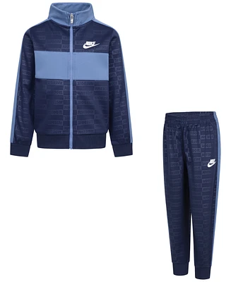 Nike Little Boys Textured Jacket & Pants, 2-Piece Set