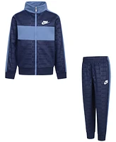 Nike Little Boys Textured Jacket & Pants, 2-Piece Set