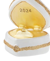 Holiday Lane Our First Ring in Heart Box 2024 Ornament, Exclusively at Macy's