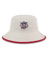 New Era Men's Khaki St. Louis Cardinals 2024 Fourth of July Bucket Hat