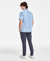 Sun Stone Mens Button Front Shirt T Shirt Cargo Pants Created For Macys