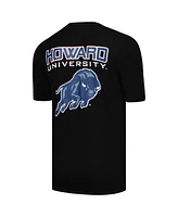 Fisll Men's Black Howard Bison Applique T-Shirt