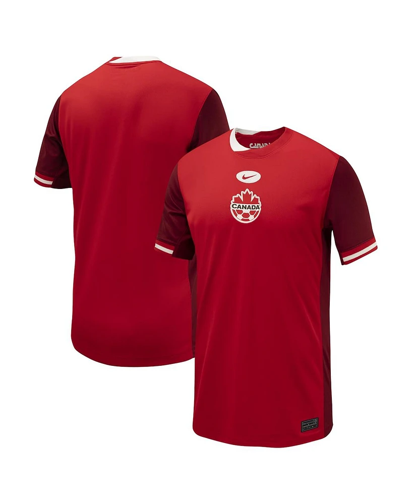 Nike Big Boys and Girls Red Canada Soccer 2024 Home Replica Jersey