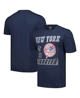 '47 Brand Men's Navy New York Yankees Outlast Franklin T-Shirt