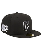 New Era Men's Cleveland Guardians Logo 59FIFTY Fitted Hat