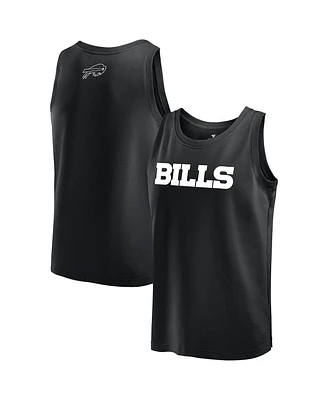 Fanatics Men's Black Buffalo Bills Elements Tank Top