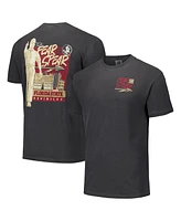 Image One Men's and Women's Black Florida State Seminoles Hyper Local Statue Stadium Nation T-Shirt