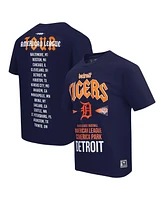 Pro Standard Men's Navy Detroit Tigers Oversized City Tour T-Shirt