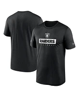 Nike Men's Black Las Vegas Raiders Sideline Legend Performance T-Shirt