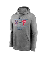 Nike Men's Heather Gray 2024 Mlb World Tour London Series Club Pullover Hoodie