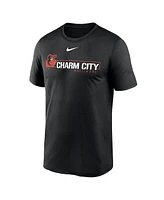 Nike Men's Black Baltimore Orioles Local Home Town T-Shirt