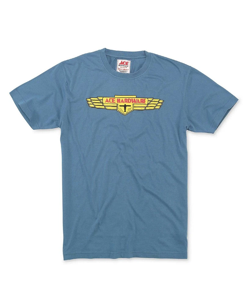 American Needle Men's Blue Ace Hardware Brass Tacks T-Shirt