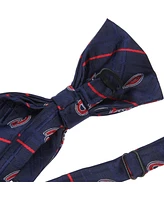 Eagles Wings Men's Navy Montreal Canadiens Oxford Bow Tie