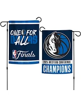 Wincraft Dallas Mavericks 2024 Western Conference Champions 12" x 18" Double