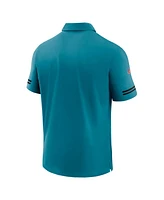 Nike Men's Teal Jacksonville Jaguars Logo Sideline Elite Performance Polo Shirt