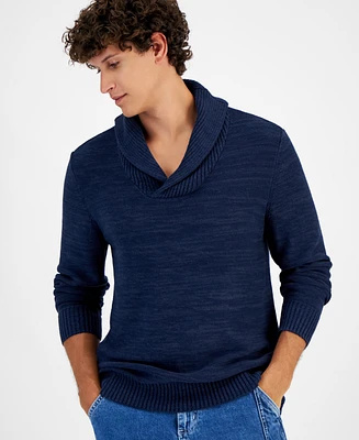 Sun + Stone Men's Shawl-Collar Sweater, Created for Macy's