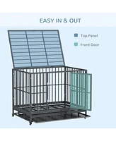 Streamdale Furniture Indestructible Dog Crate with Easy Access and Portability