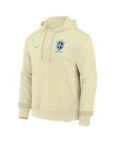 Nike Men's Yellow Brazil National Team Standard Issue Pullover Hoodie