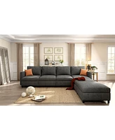 Streamdale Furniture Spacious and Versatile Sectional Sofa with Storage and Ottoman Options