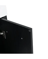 24 Inch Wall-mounted Bathroom Vanity (Only the Cabinet Body, No Top Sink