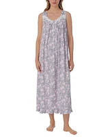 Eileen West Women's Floral Lace-Trim Ballet Nightgown