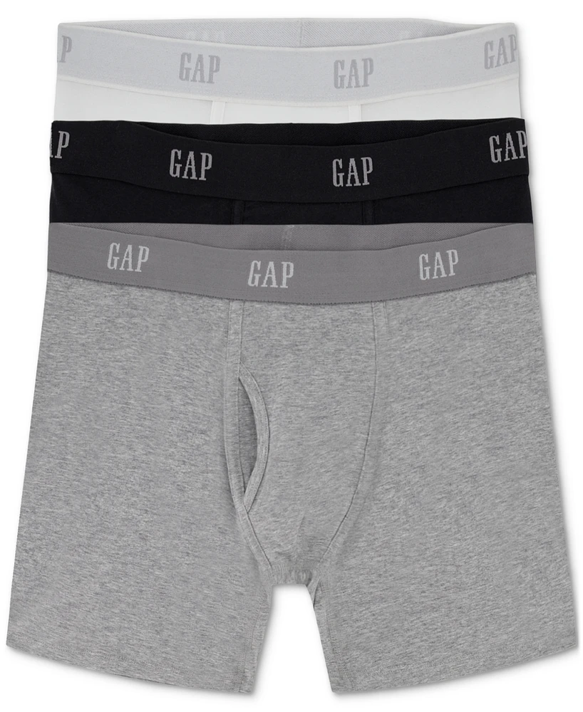 Gap Men's 3-Pk. Cotton Stretch Boxer Briefs