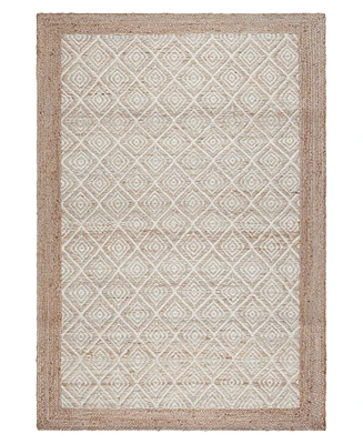 Town & Country Living Nalani Terra Textured Diamond 6'x9' Area Rug