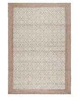 Town & Country Living Nalani Terra Textured Diamond 8'x10' Area Rug