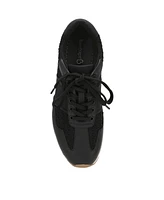 Baretraps Women's Gwenda Lace Up Crochet Sneakers