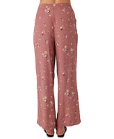 O'Neill Juniors' Rylan Venus Ditsy Wide-Leg Pants