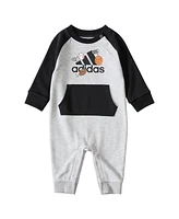 adidas Baby Boys Long Sleeve Color Black Coverall