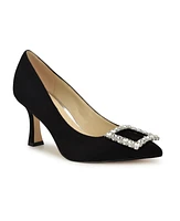 Nine West Women's Jaquee Pointy Toe Embellished Dress Pumps