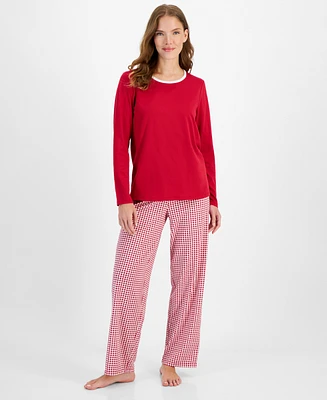 Charter Club Women's 2-Pc. Long-Sleeve Pajamas Set, Created for Macy's
