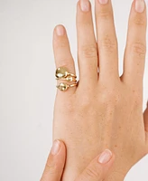 Ettika Polished Stacking Pebble Ring Set