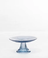 Fortessa Jupiter Cornflower 8.5" Cake Stand and Dome Set