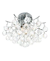 Cwi Lighting Princess 4 Light Flush Mount