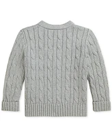 Polo Ralph Lauren Baby Cotton Cable-Knit Cardigan