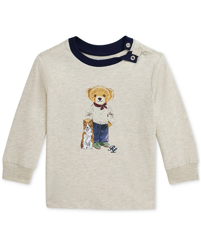 Polo Ralph Lauren Baby Cotton Bear Tee