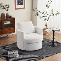 Premium Swivel Armchair with Spacious Seating and Durable Construction