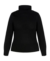 City Chic Women's Softly Sweet Sweater