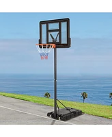 Streamdale Furniture Adjustable Height Basketball Hoop for Players of All Ages