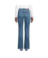 Lands' End Women's Recover High Rise Bootcut Blue Jeans