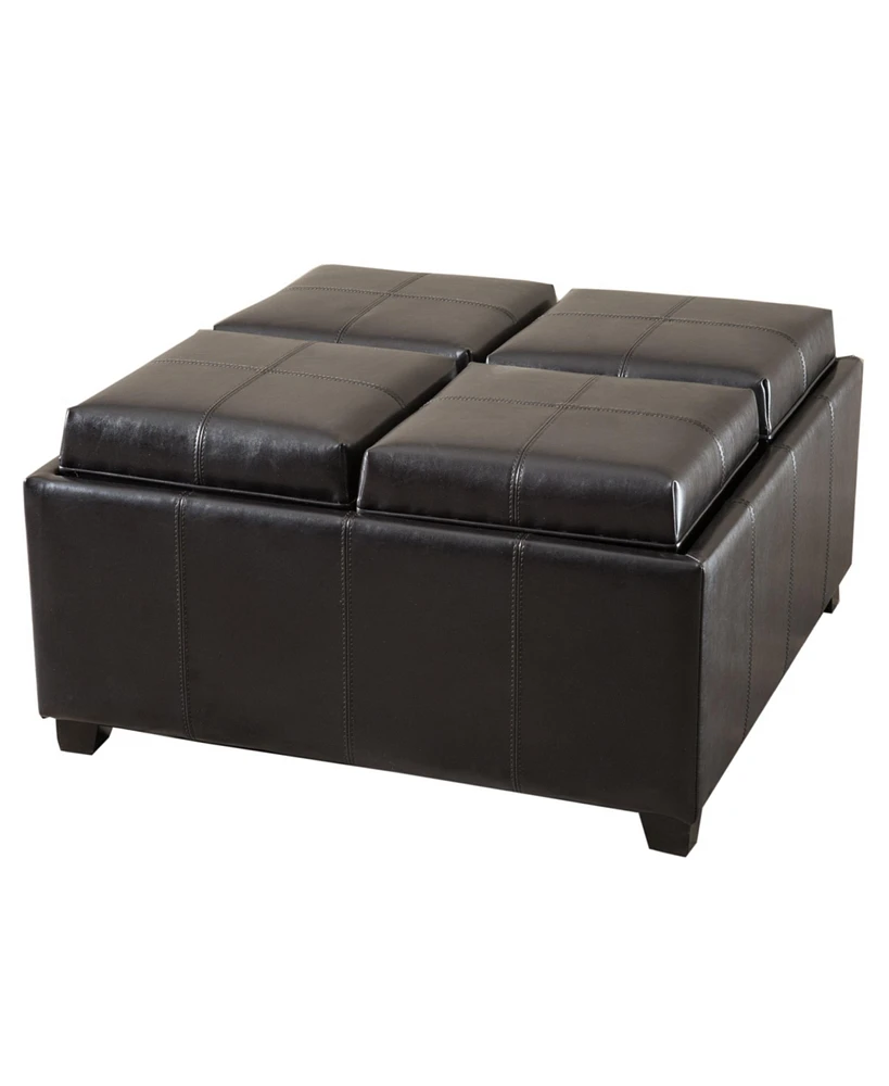 Simplie Fun Versatile Storage Ottoman Comfort and Organization in One