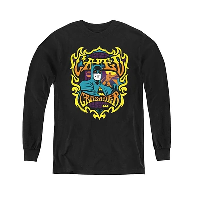 Dc Comics Boys Youth Appearing Tonight Long Sleeve Sweatshirts