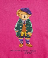 Polo Ralph Lauren Big Girls Bear Fleece Sweatshirt